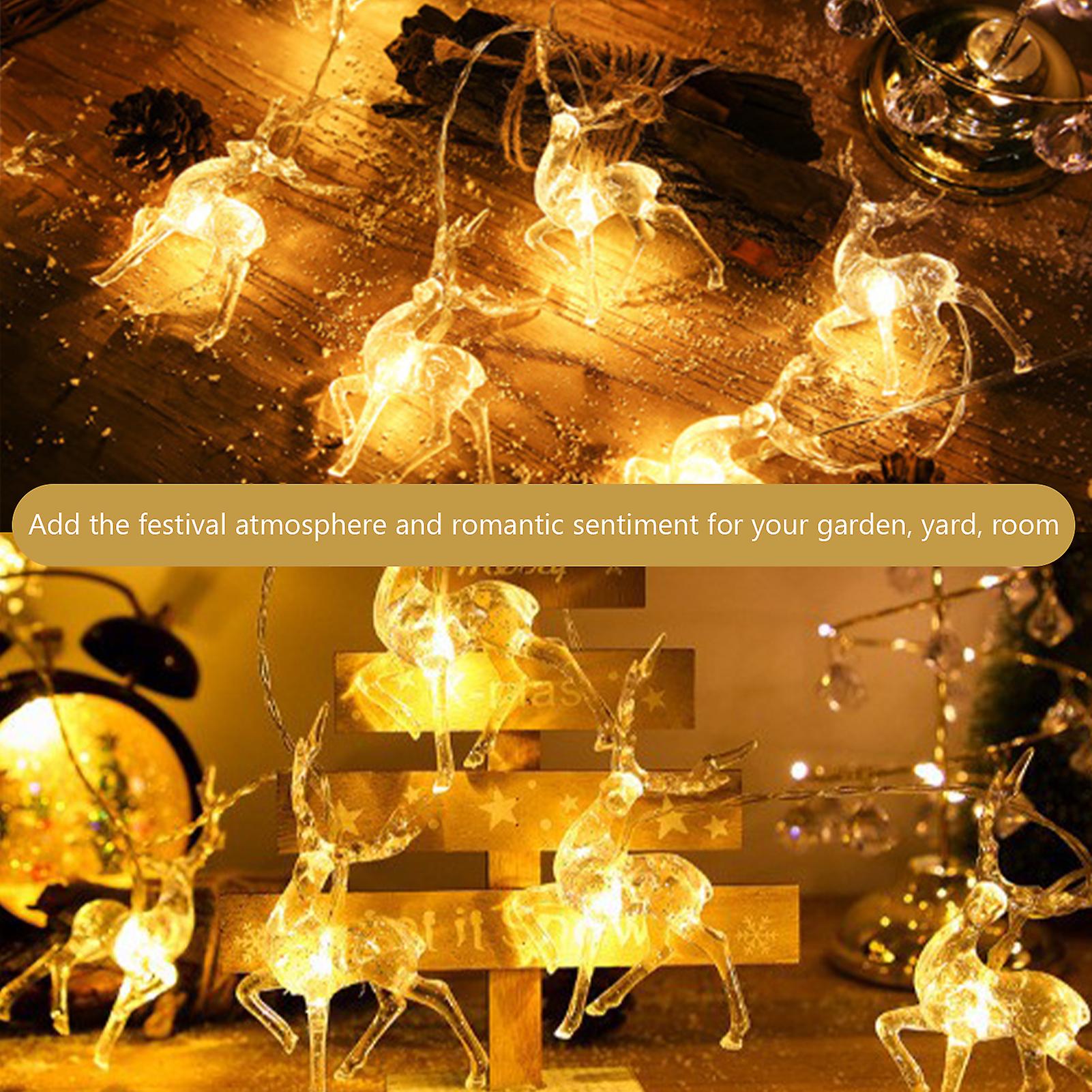 Christmas Lights Led Fairy Lights Battery Operated String Lights For Christmas Tree Garden Bedroom Party Indoor Outdoor Christmas Decorations No.25371