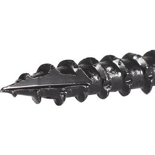 Deckmate #9 3 in. Black Exterior Self-Starting Star Drive Flat-Head Deck Screw 5 lbs.-Box (365-Piece) 115926