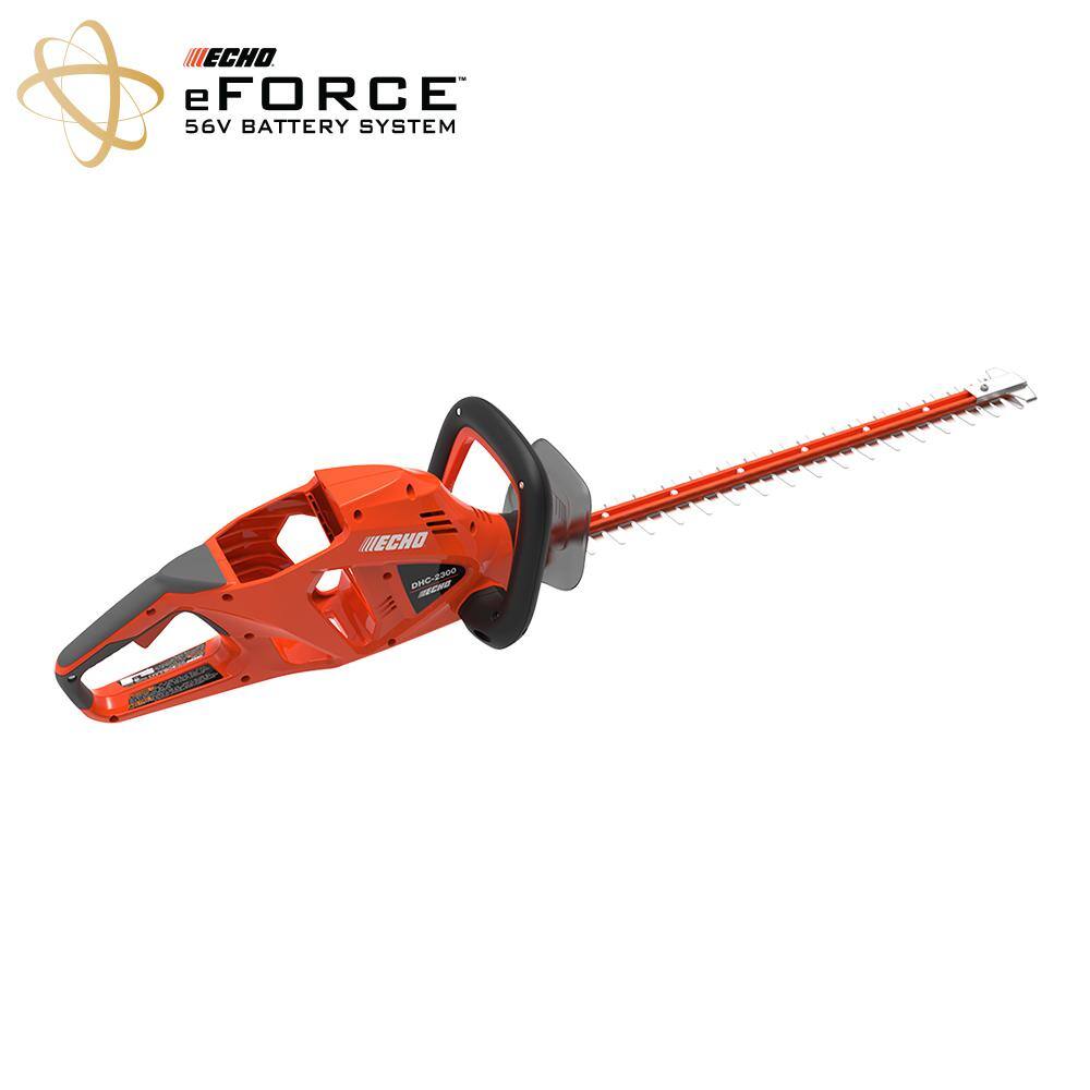 ECHO eFORCE 22 in. 56V Cordless Battery Hedge Trimmer (Tool Only) DHC-2300BT