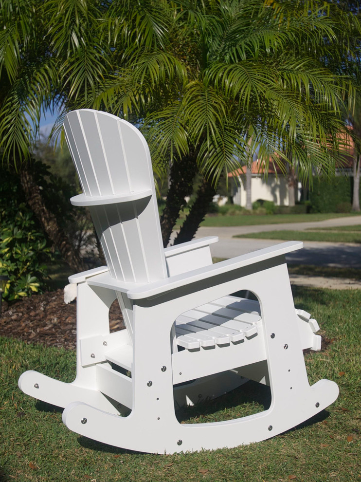 Rocking Chair  Compass Rose   Contemporary   Adirondack Chairs   by Key Largo Adirondack Company  Houzz