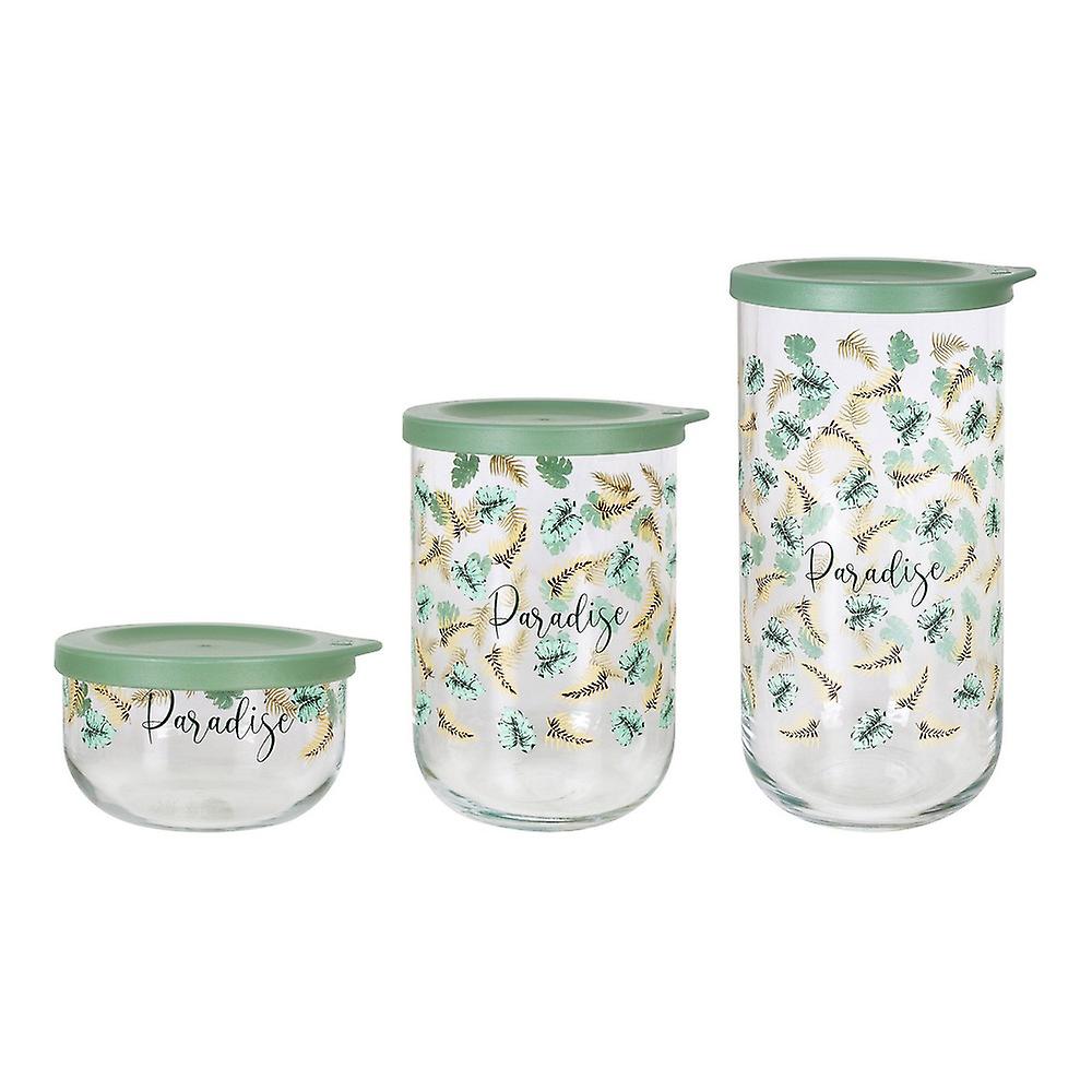 Set de 3 Boites LAV Paradise Verre