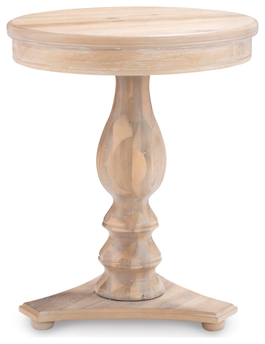 Linon Bree Wood Accent Side Table in Hazelnut Brown   Traditional   Side Tables And End Tables   by Homesquare  Houzz