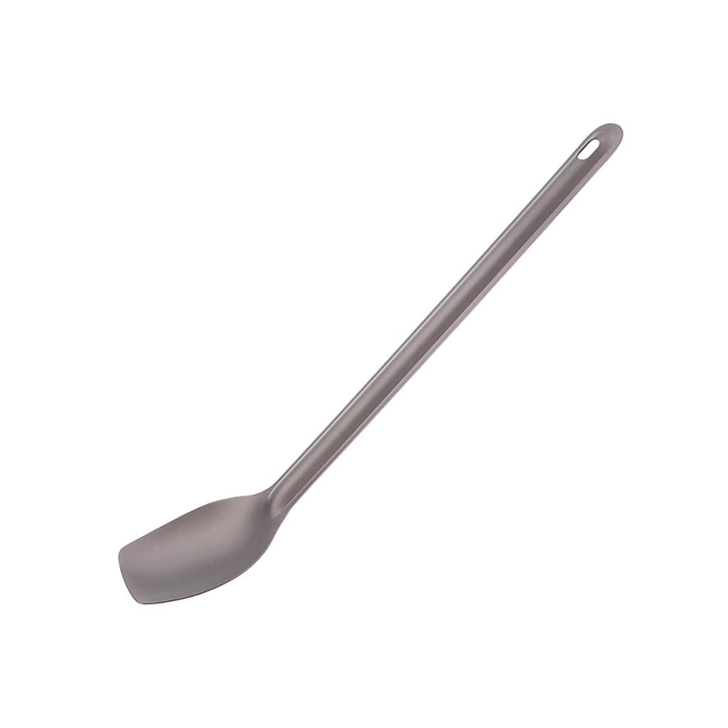 light Titanium Long Handle Spoon Outdoor Camping Tableware Pouch Accessories