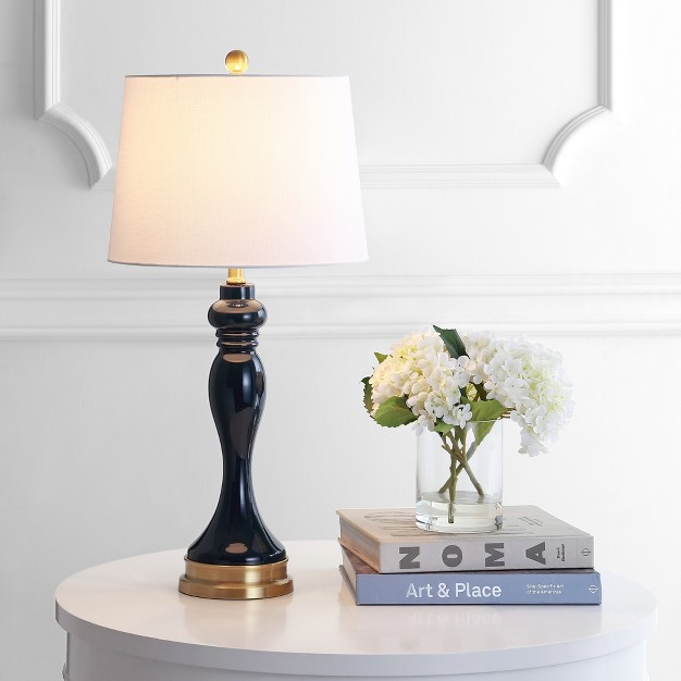 Cayson Table Lamp Navy Safavieh