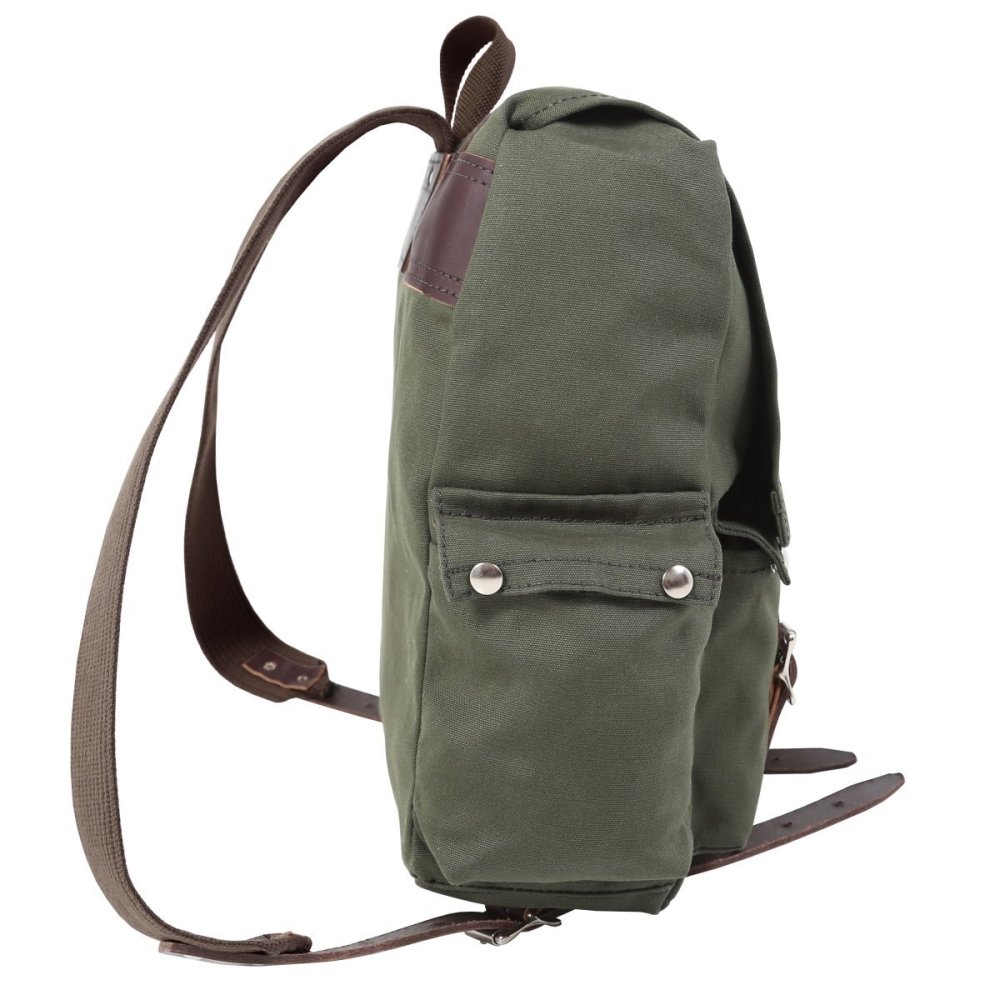 15 Liter Capacity Olive Drab Canvas Urban Pack ;