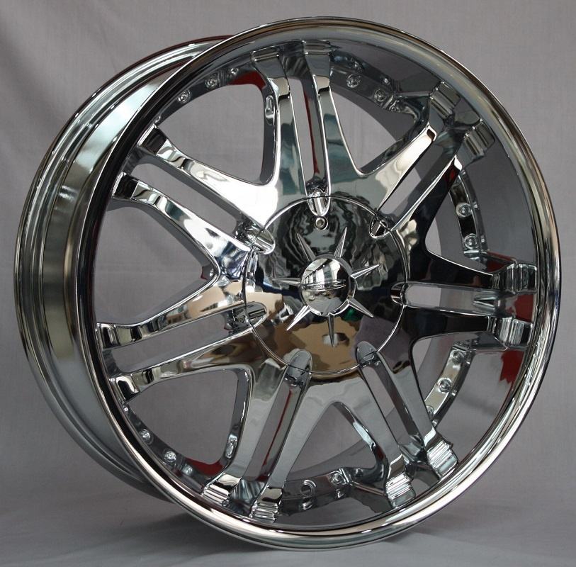 Chrome Sliver Aftermarket oy Rims  20/22/24 inch Passenger Car Wheels