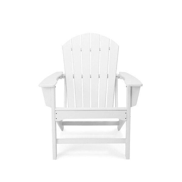 Plastic All Weather Outdoor Patio Foldable Adirondack Chair