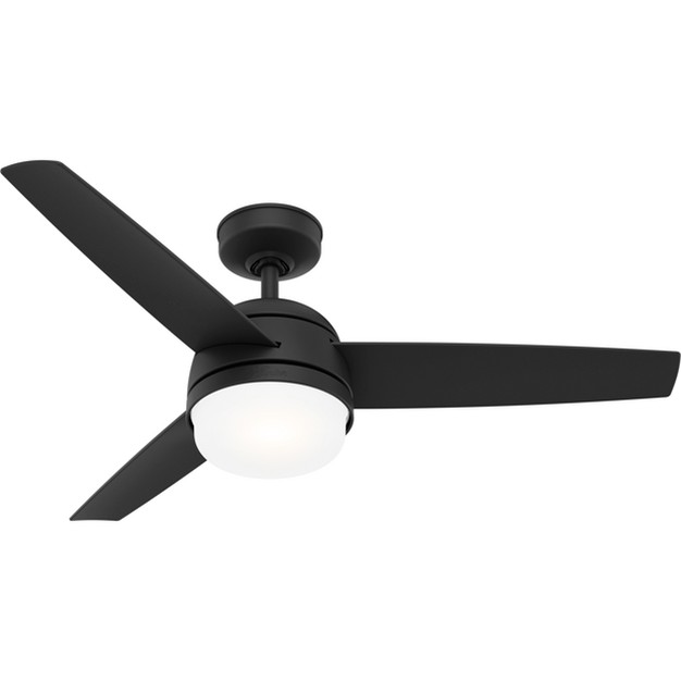 Midtown Ceiling Fan With Remote includes Led Light Bulb Hunter Fan