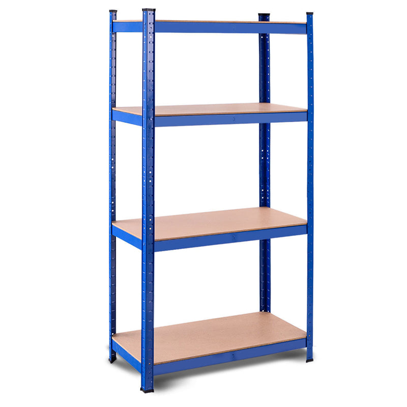 63 Inch Heavy Duty Garage Storage Shelves 4-Tier Adjustable Shelving Unit Organizer Rack