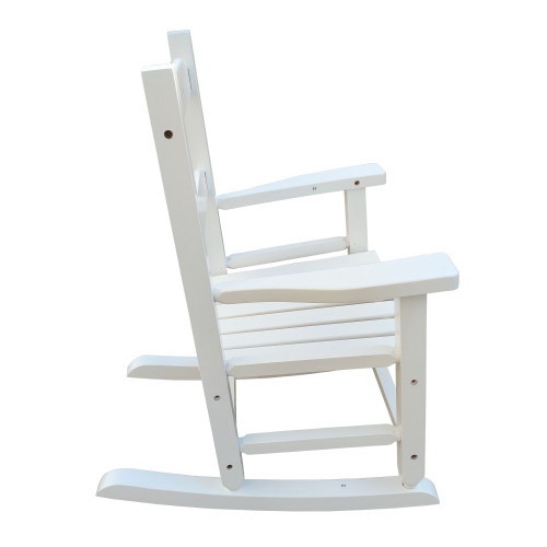 Children's Rocking White Chair  Indoor or Outdoor ...