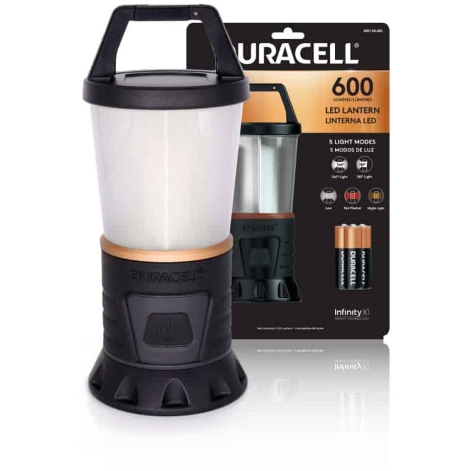 Compact LED Lantern by Duracell Inc. DUR8661DL600