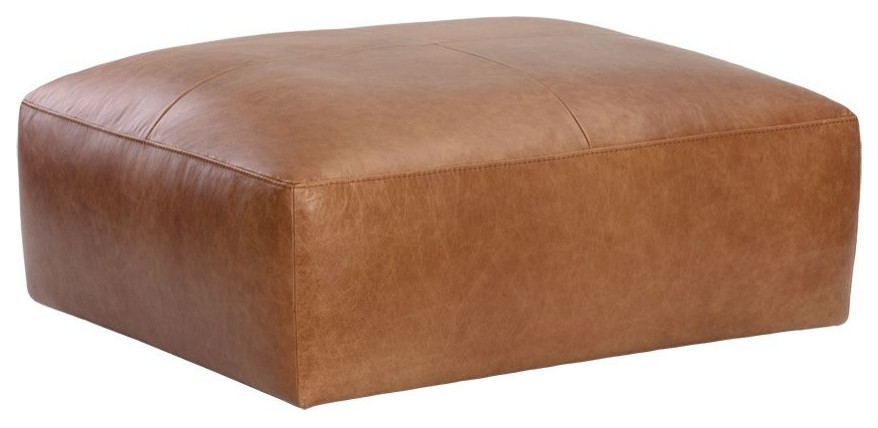 Sunpan 5West Watson Ottoman   Contemporary   Footstools And Ottomans   by Unlimited Furniture Group  Houzz