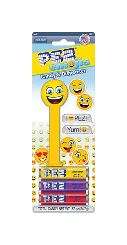 PEZ CANDY EMOJI .87OZ