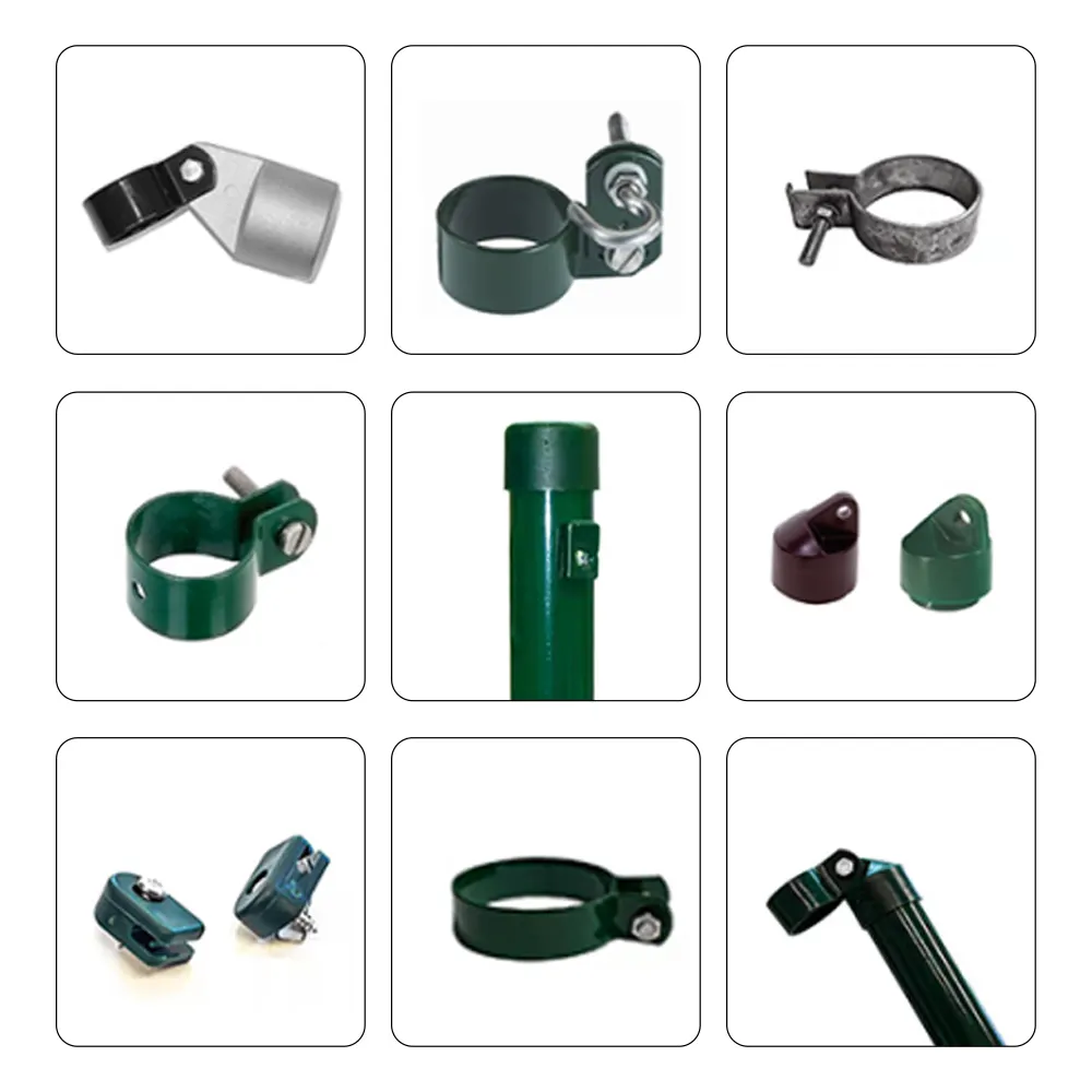 Factory Supply Hot Dip Galvanized Iron Craft Chain Link Fence Accessories Fittings