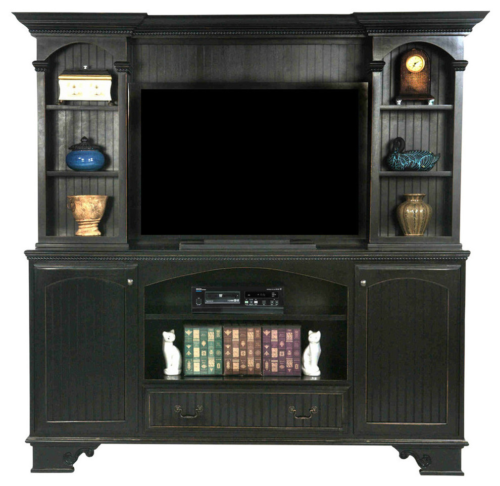 Eagle Furniture American Premiere 80 quotEntertainment Console   French Country   Entertainment Centers And Tv Stands   by Eagle Furniture  Houzz