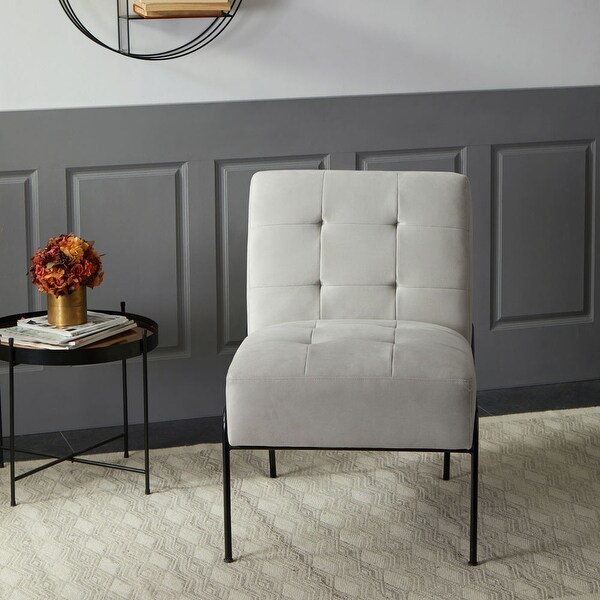 Carbon Loft Hofstetler Armless Accent Chair