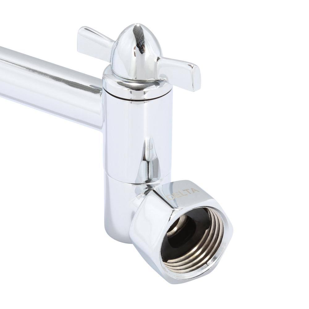 Delta 10-45 in. Adjustable Shower Arm in Chrome UA902-PK