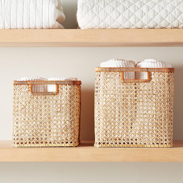 Albany Rattan Cube