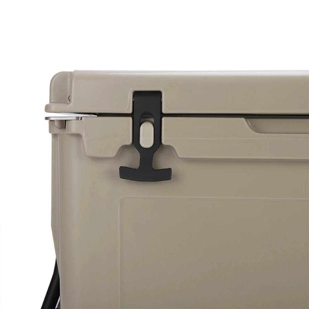 55QT best quality plastic box for food delivery wholesale cooler box camping hiking