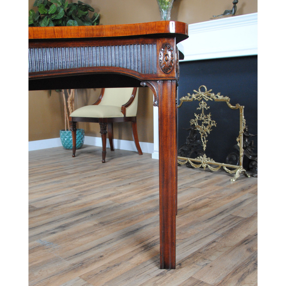 NVIN0277  Niagara Furniture  Vintage Kittinger Mahogany Console   Traditional   Console Tables   by Niagara Furniture  Houzz