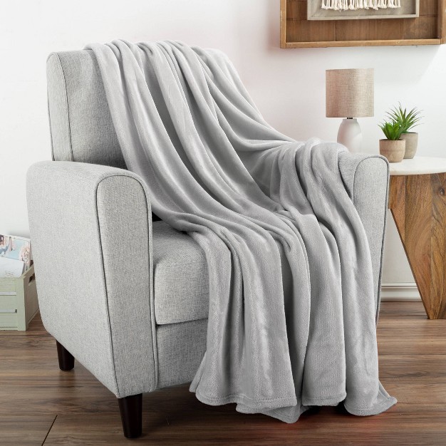 Oversized Flannel Fleece Throw Blanket Yorkshire Home