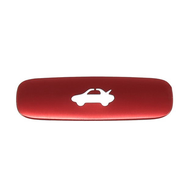 Unique Bargains Tailgate Rear Trunk Open Switch Button Cover For Honda Civic 11th Gen 2022 Red