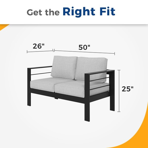 Royalcraft Aluminum Outdoor Loveseat