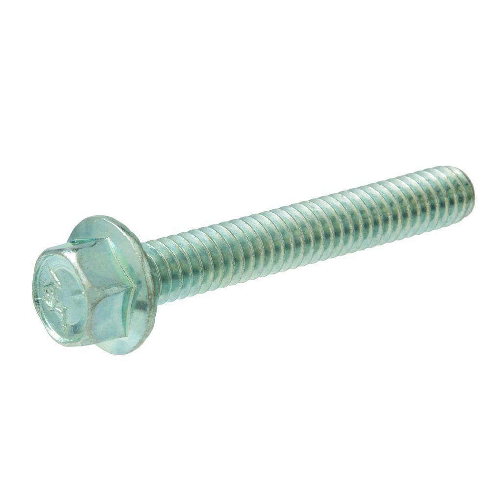 Everbilt 516 in. -18 in. x 34 in. Zinc-Plated Serrated Flange Bolt 804058