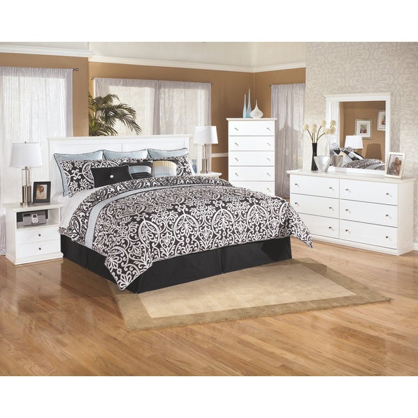 Bostwick Shoals White King/California King Panel Headboard - - 10119477