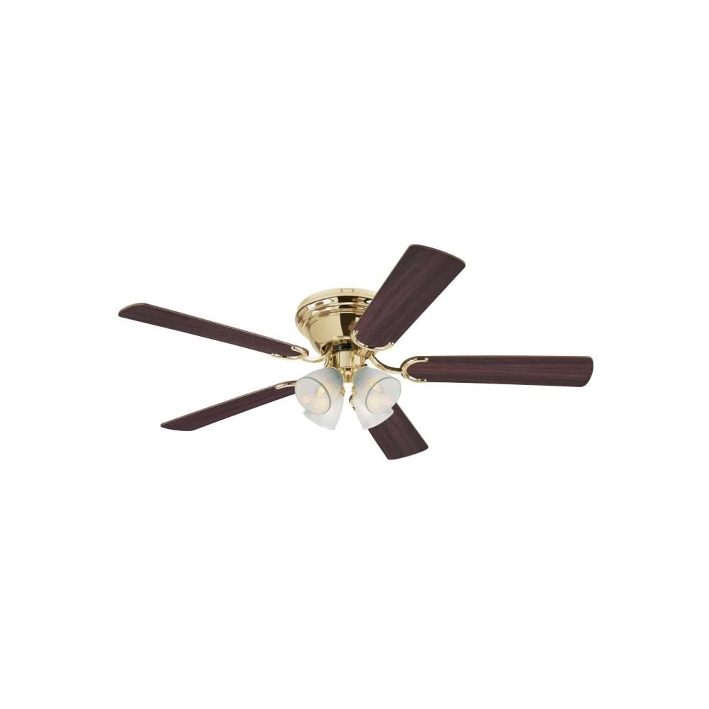 Westinghouse 52 Contempra IV Brass LED Indoor Ceiling Fan ;