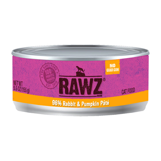 RAWZ 96% Rabbit  Pumpkin Cat Can