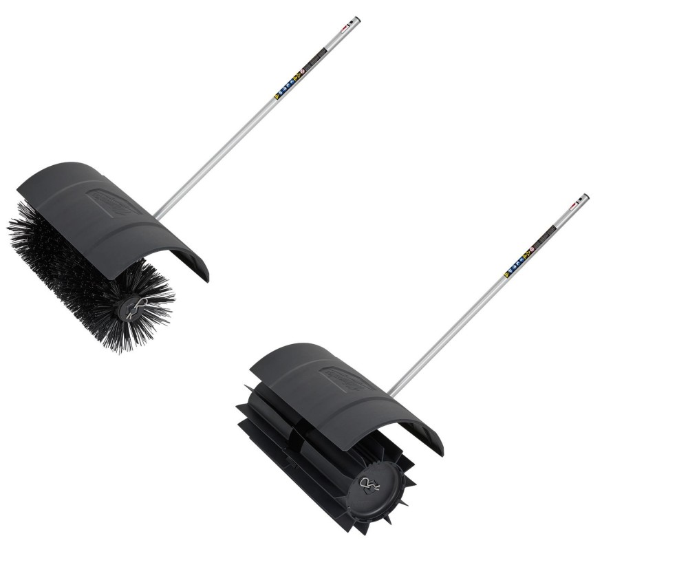 Milwaukee M18 FUEL QUIK LOK Bristle Brush Attachment and Rubber Broom Attachment Bundle 49-16-2740-2741 from Milwaukee