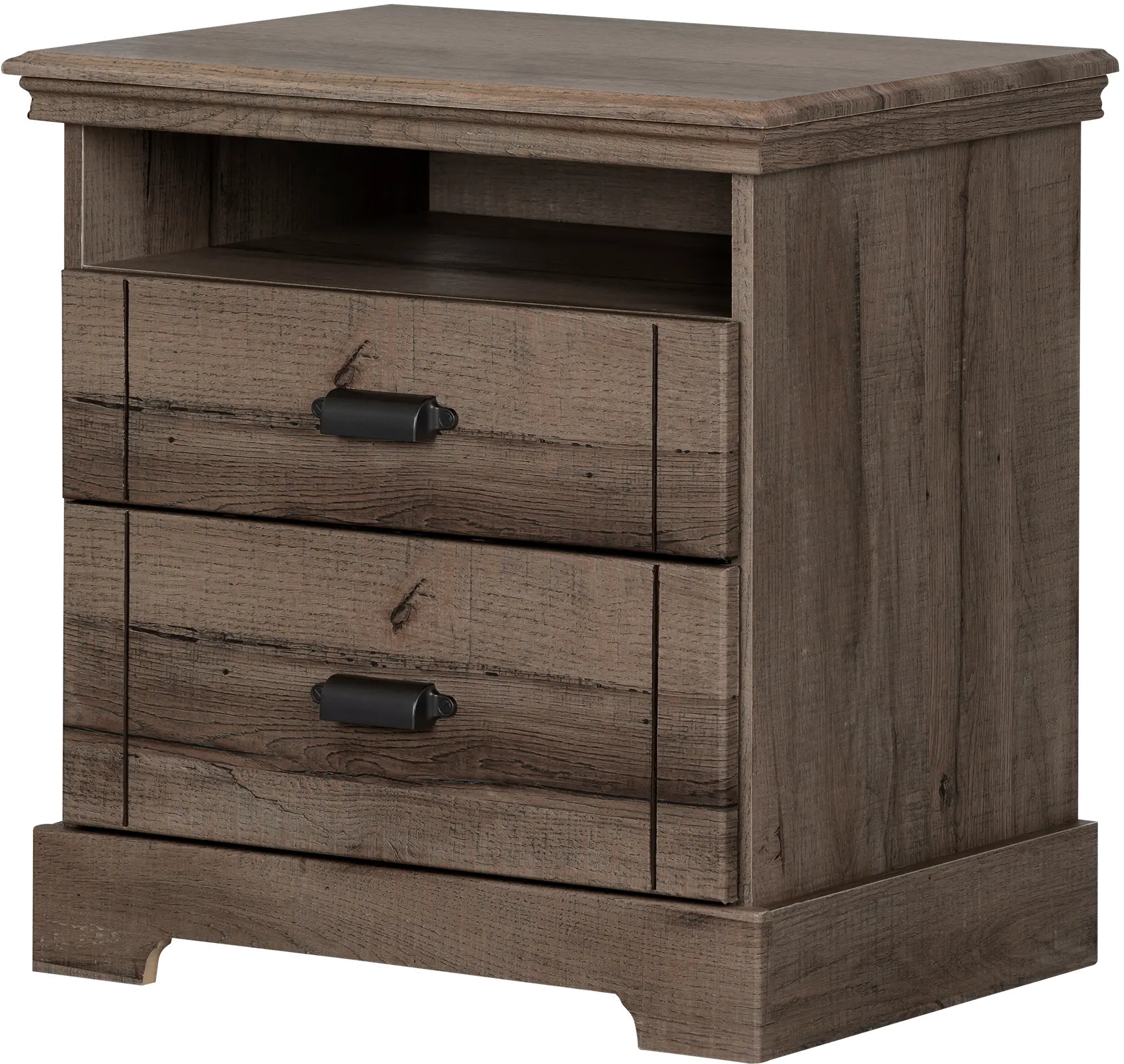 Classic Cottage Oak Brown Nightstand - South Shore