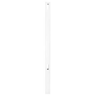 Veranda Pro Series 5 in. x 5 in. x 84 in. White Vinyl Woodbridge Routed Line Fence Post 144748