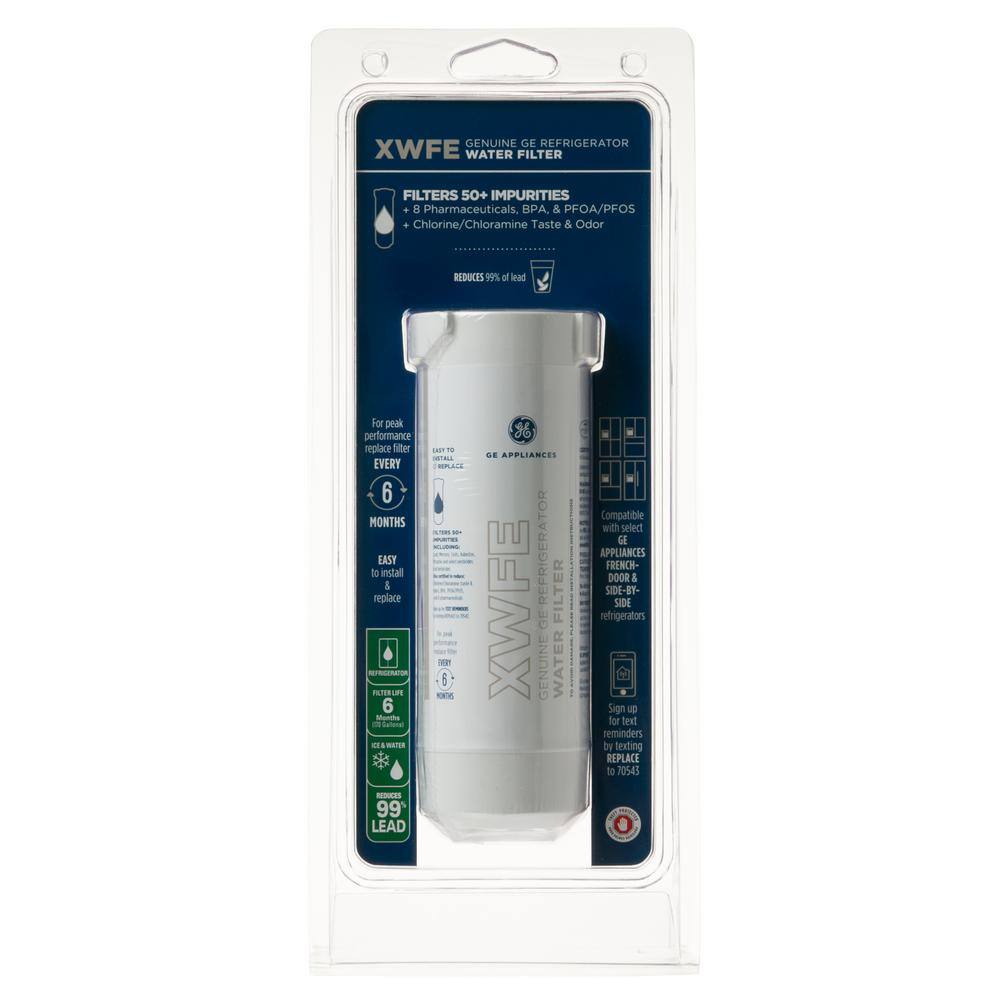 GE Genuine XWFE Refrigerator Water Filter for GE XWFE