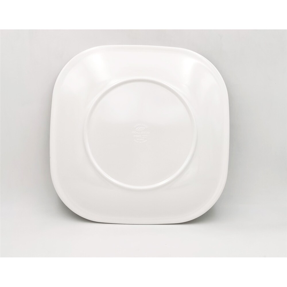 White square plates (Set of 6)   Modern   Contemporary   Square