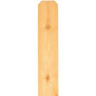 Alta Forest Products 58 in. x 5-12 in. x 6 ft. Western Red Cedar Dog-Ear Fence Picket 63023