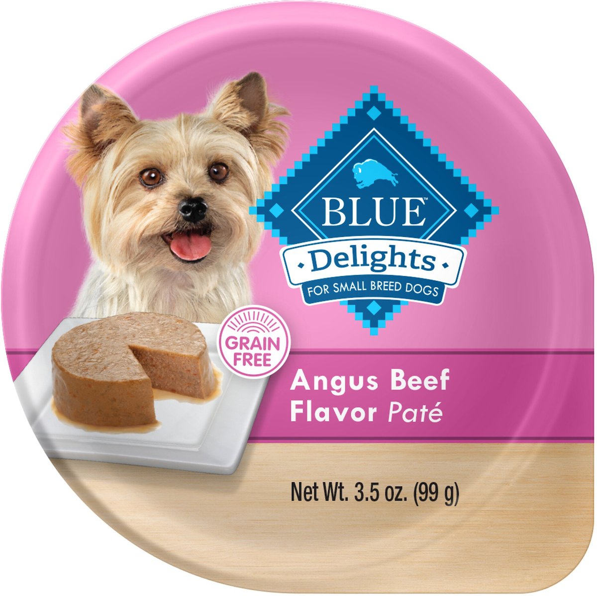 Blue Buffalo Divine Delights Angus Beef Flavor Pate Dog Food Trays