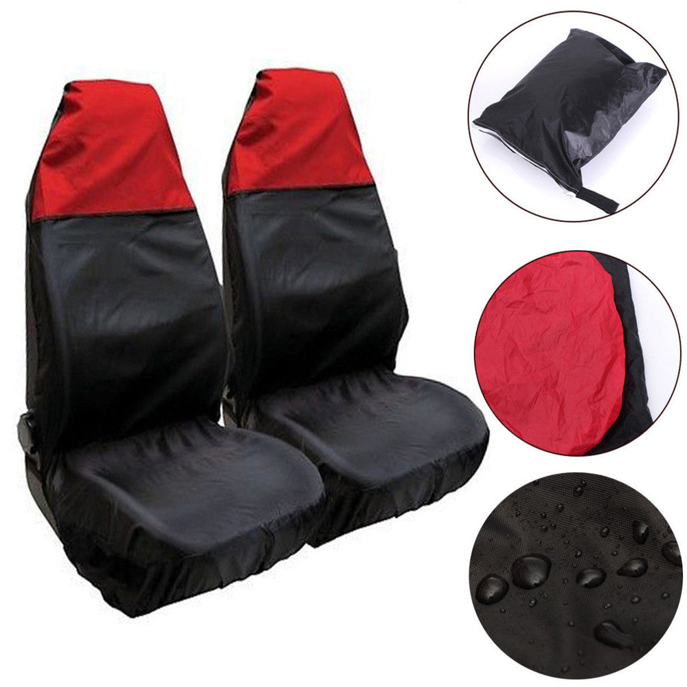 WANYNG Waterproof Car Duty Pair 1 Seats Heavy Protector Universal Seat Front Covers Parts and Accessories