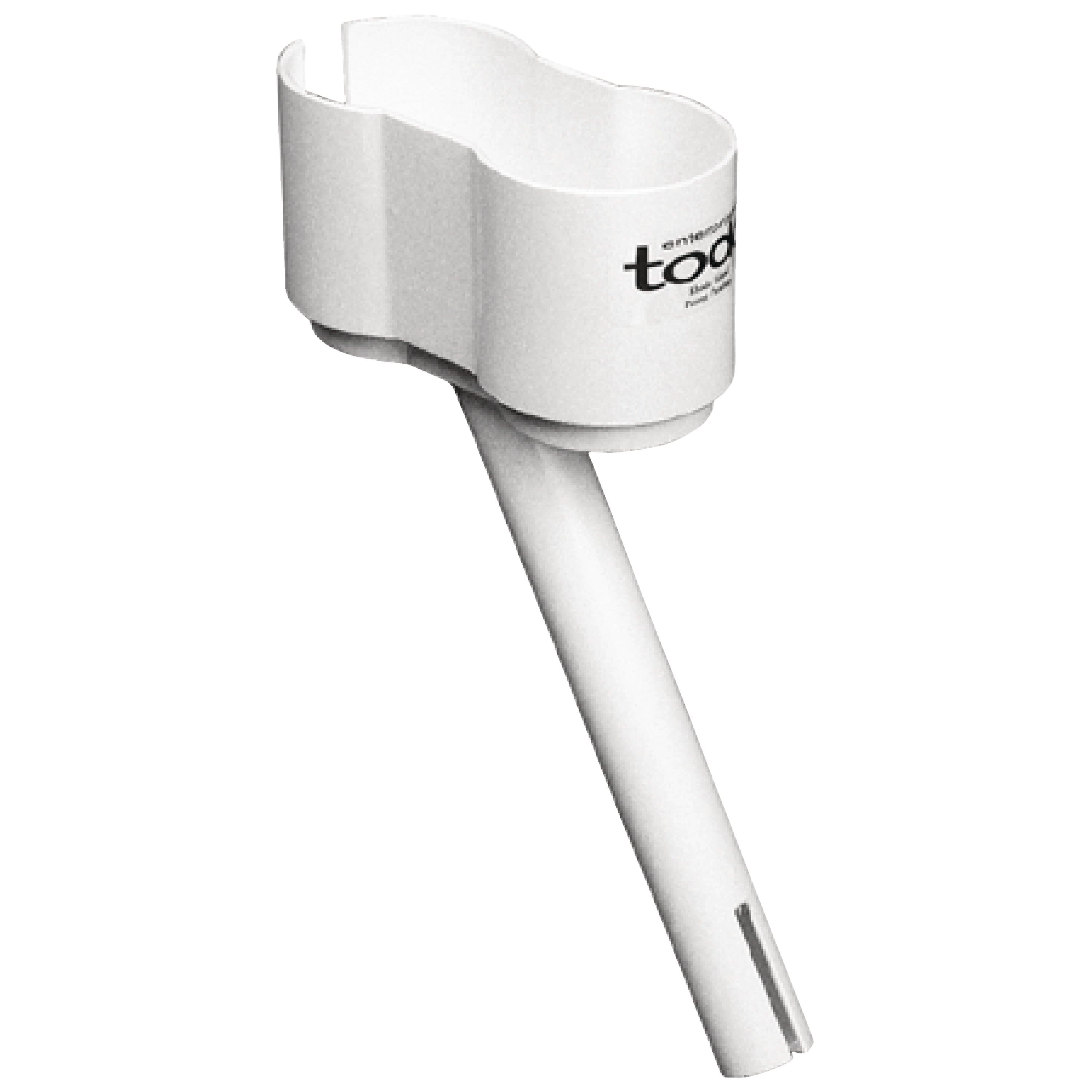 Todd 1005D White 2-Cup Holder for Boat Rod Holder