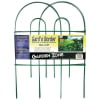 Origin Point Garden Border Round Folding Fence, Green, 24 x 10'