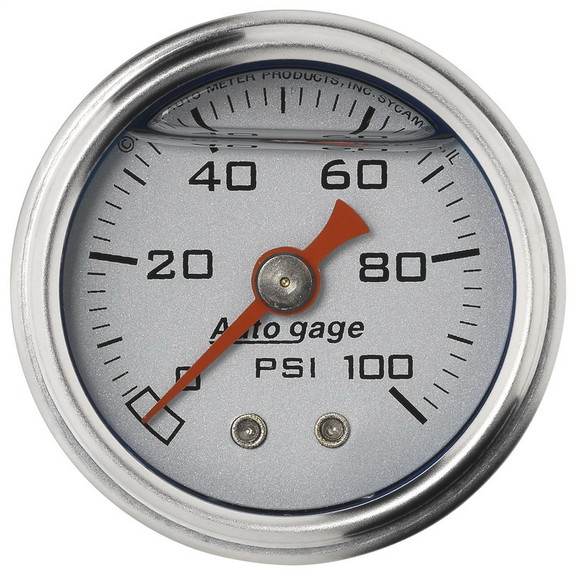 Auto Meter 2180 Autogag.Psi Slvr Dial1.5'