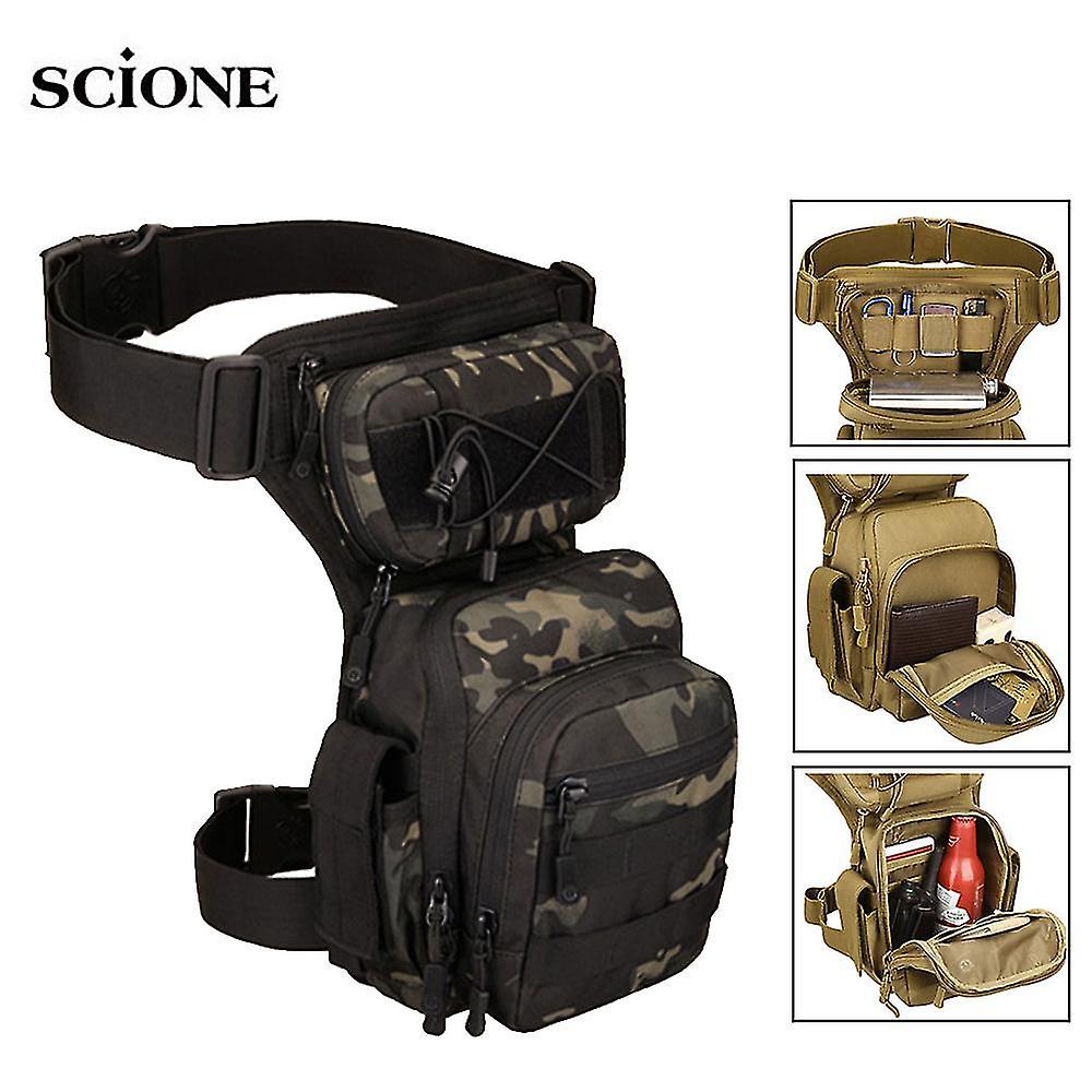 Men Leg Bag Waist Bag Utility Belt Pack Pouch Adjable Hi Hip Cycle Bags Waist Bag Xa936+wa