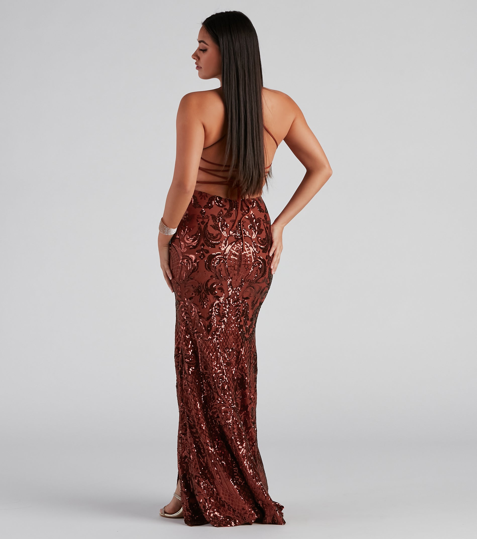 Rowena Sequin Mermaid Dress