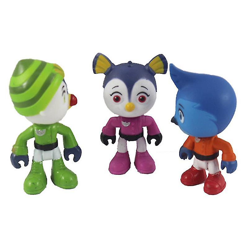Top Wing Anime Characters Figures Statue Model Toys Action Figures Toy 6pcs/set