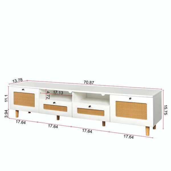 70'' Width Farmhouse TV Stand