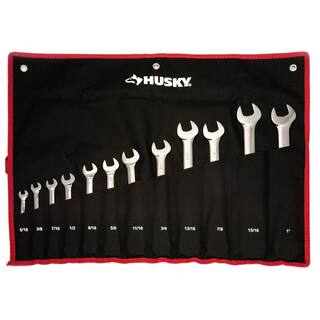 Husky 72-Tooth Master SAE Flex Head Ratcheting Wrench Set (12-Piece) HFRW12PCSAE