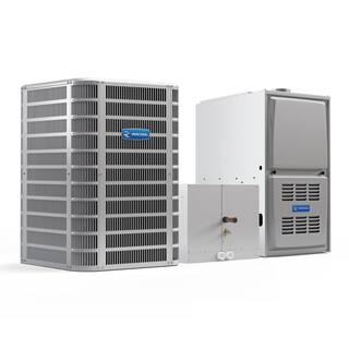 MRCOOL MX 3 Ton 36000 BTU 16 SEER Downflow Split System AC 70000 BTU 80% AFUE Gas Furnace MXC1636D48D870