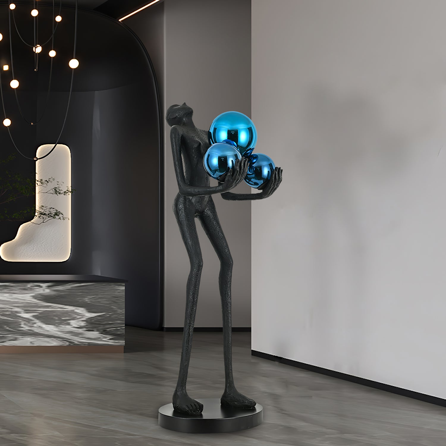 Moonlit Guardian Floor Lamp