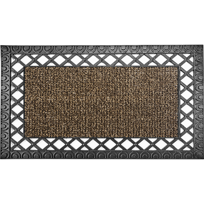 GrassWorx 30 in. L X 18 in. W Sand French Quarter AstroTurf Door Mat